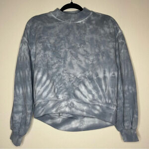 A+F Soft Collection Garment Dyed Tie Dye Pullover Cozy Comfy Lounge Sweatshirt